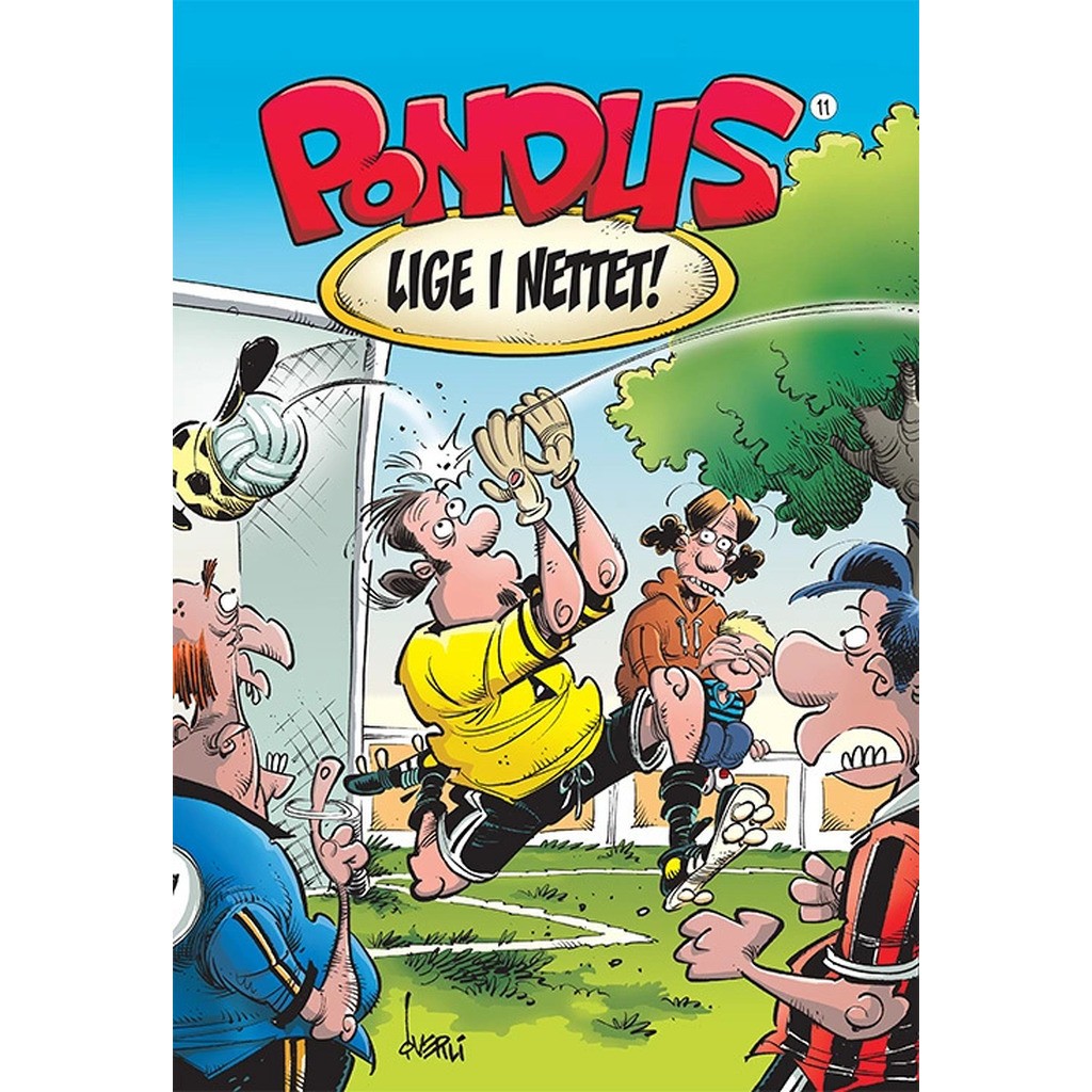 Pondus 11: Lige i nettet