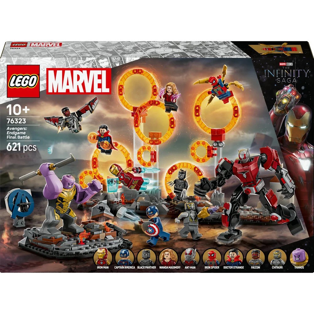 76323 LEGO Super Heroes Avengers: Endgame  den endelige kamp