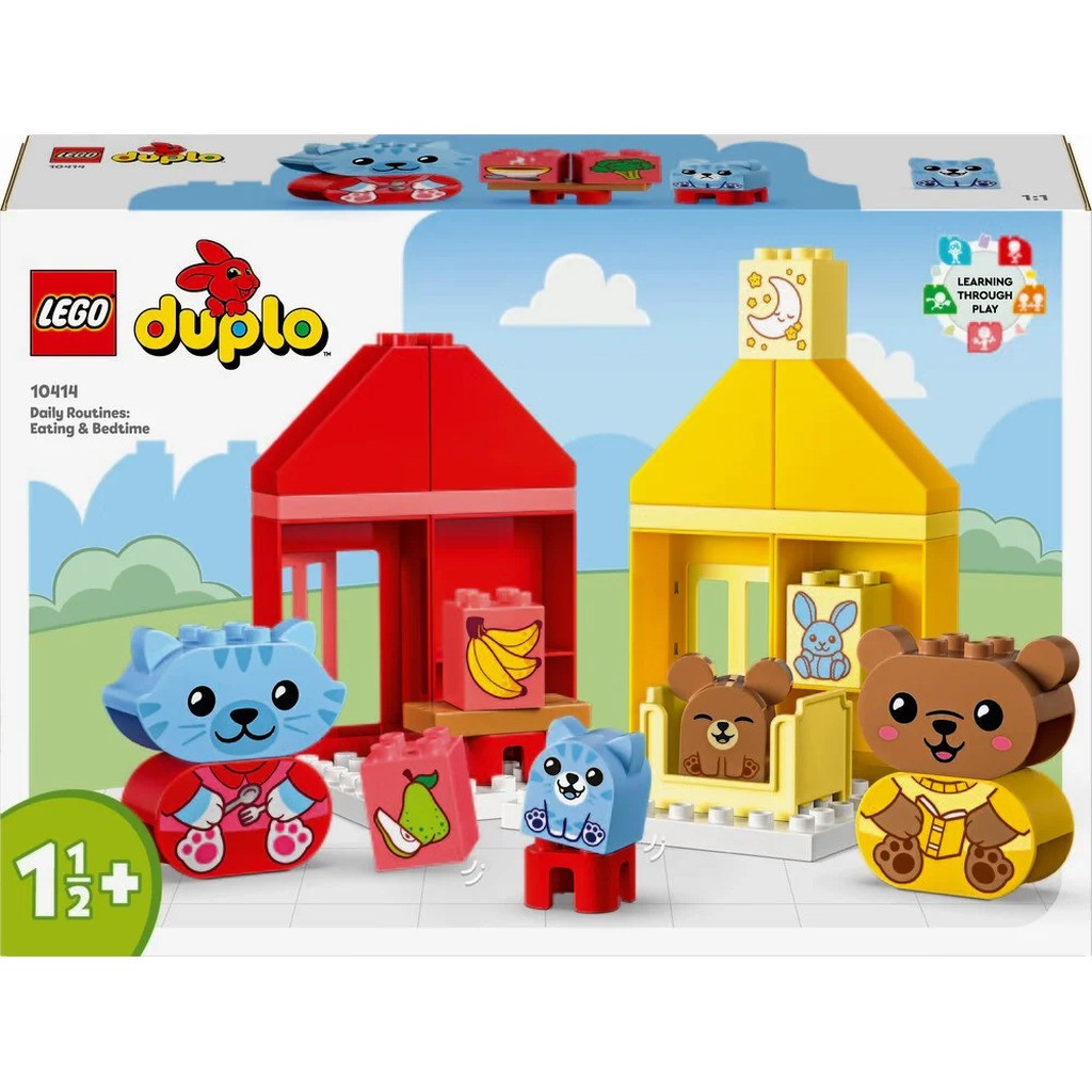 10414 LEGO DUPLO My First Dagligdagens rutiner: Spisetid og sengetid
