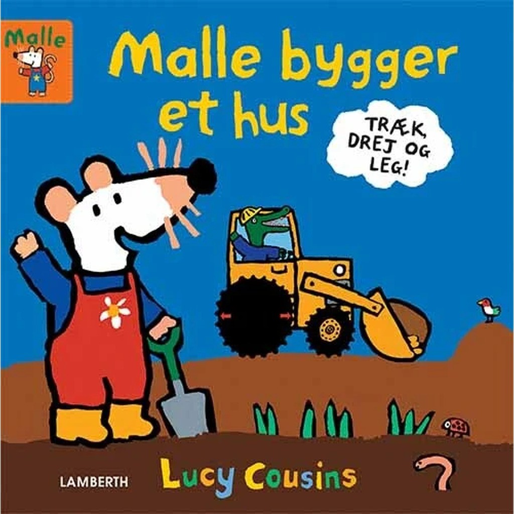 Malle bygger et hus