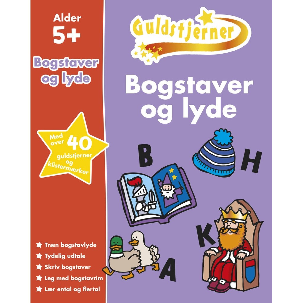 Guldstjerner - Bogstaver og lyde