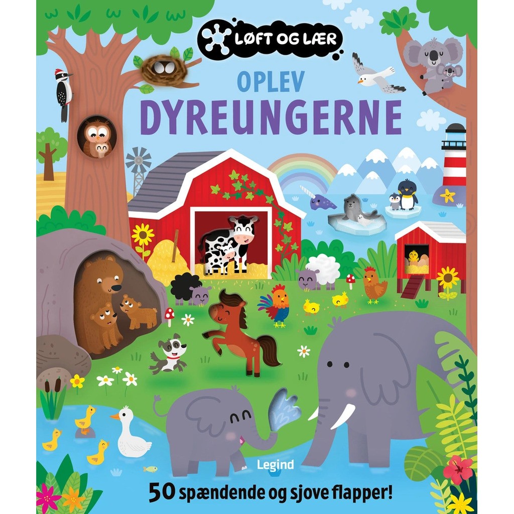 Løft og lær: Oplev dyreungerne