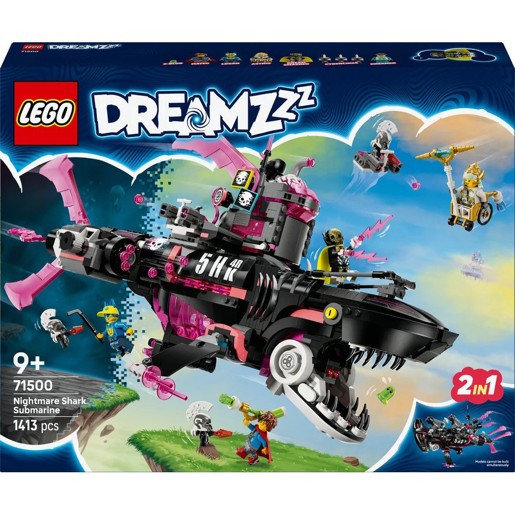 71500 LEGO DREAMZzz Mareridtshaj-ubåd
