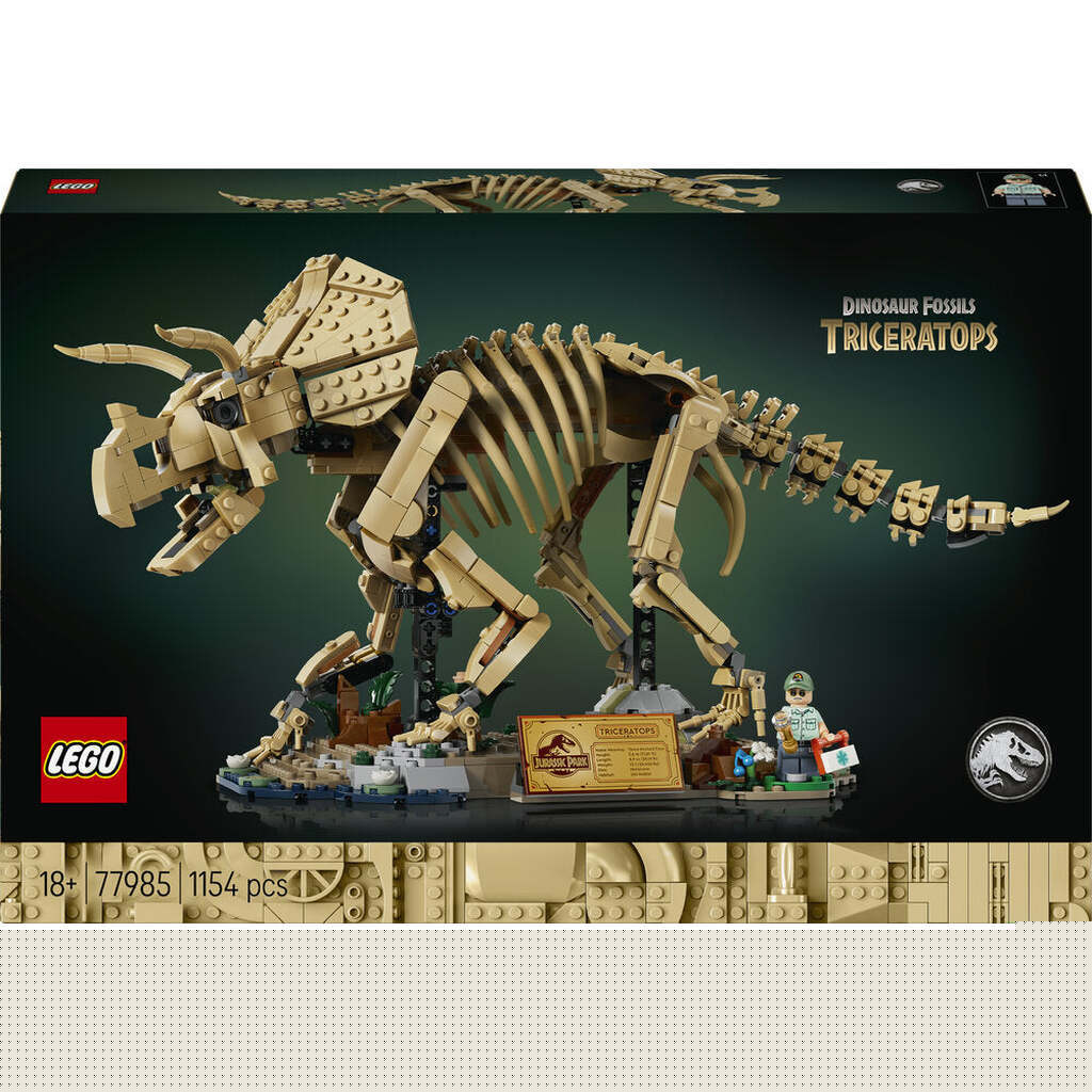 LEGO Jurassic World 77985 Dinosaurfossiler: Triceratops