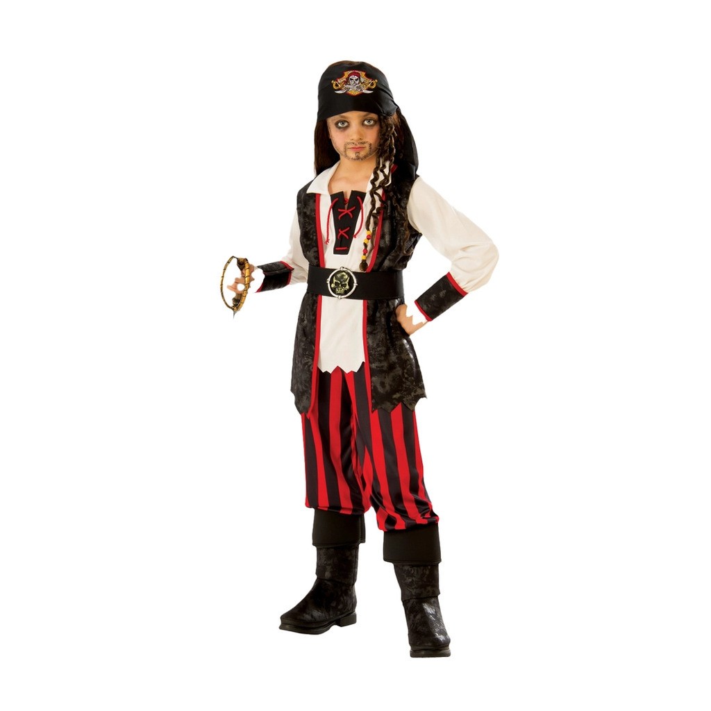 Pirat kostume str. 3-4 år