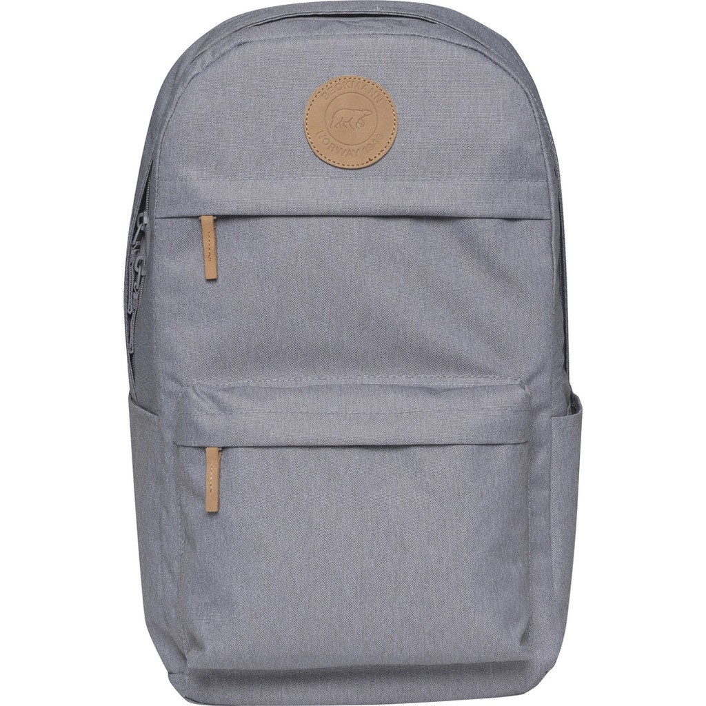 Rygsæk Beckmann city max grey 34 liter m/brystrem