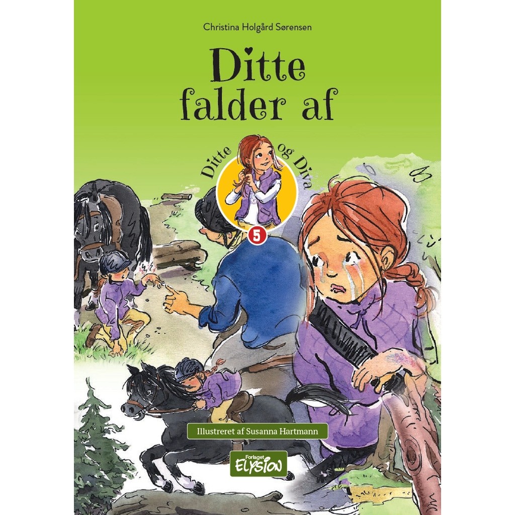 Ditte falder af