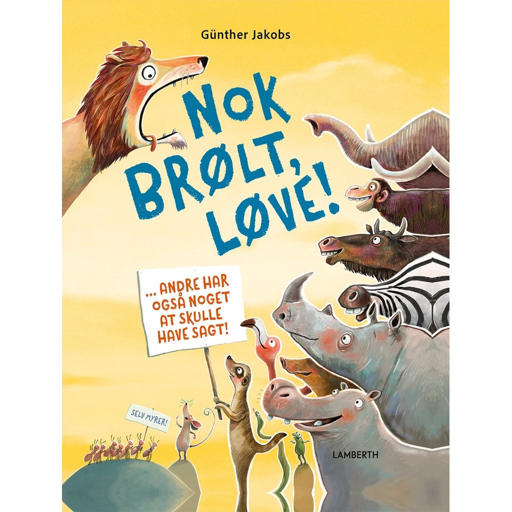 Nok brølt, løve!