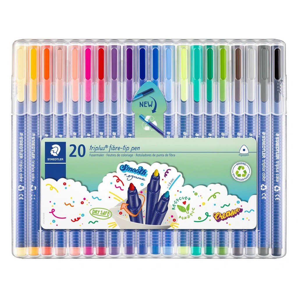 Tusser Staedtler triplus color 20 ass.