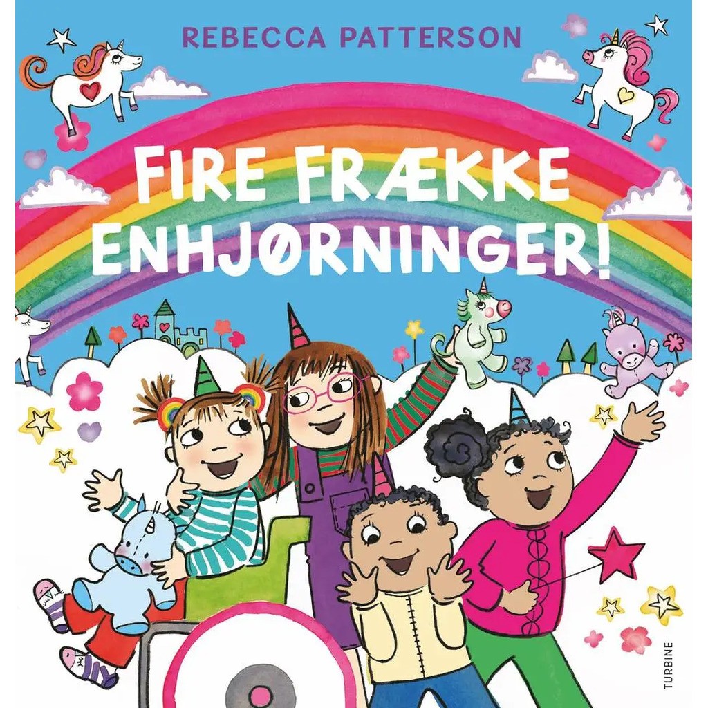 Fire frække enhjørninger!