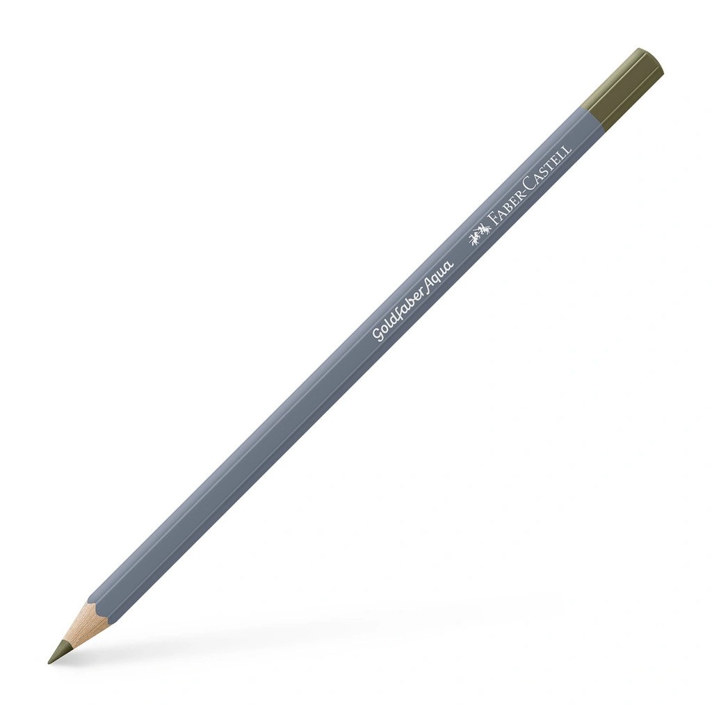 Farveblyant Goldfaber akvarel green yellowish