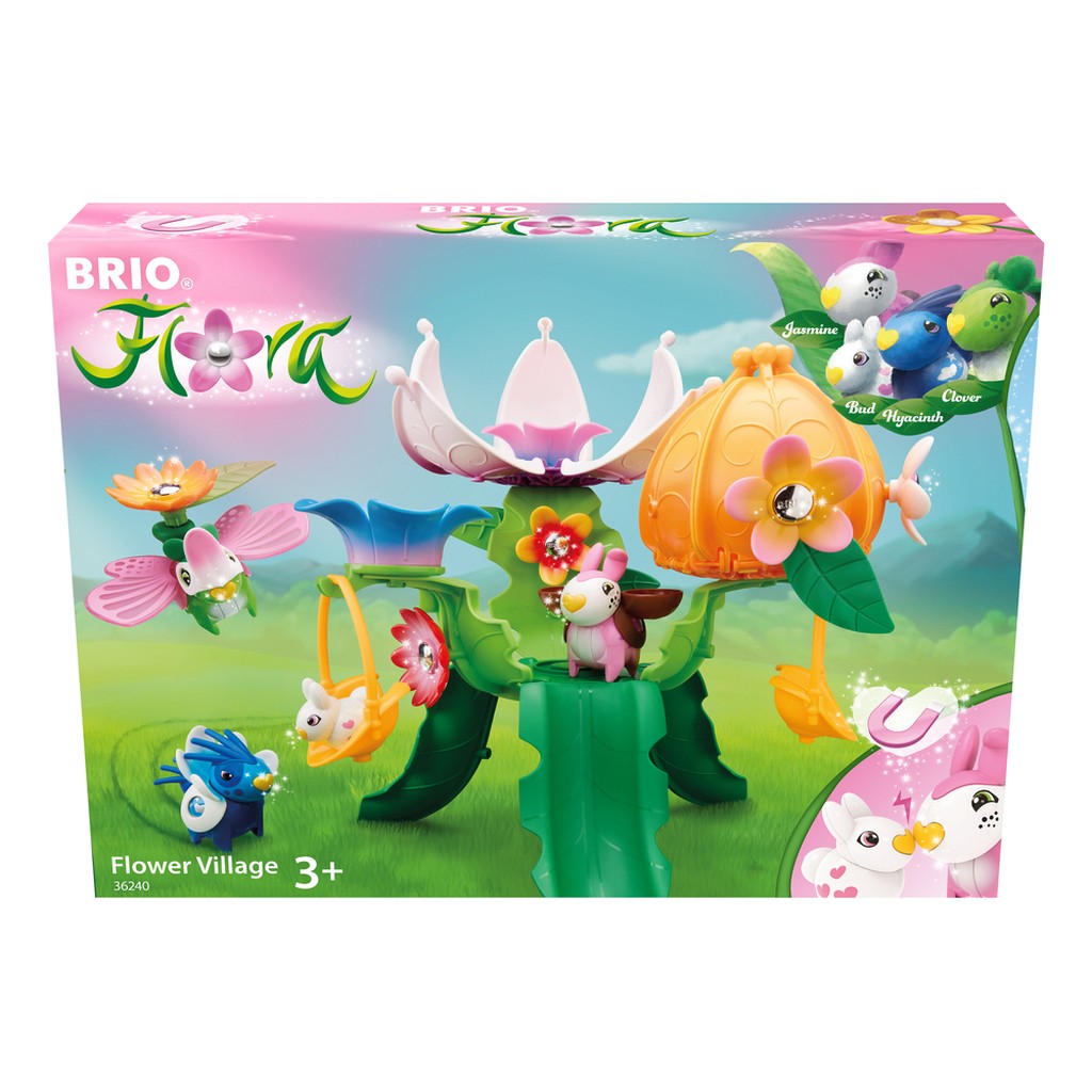 BRIO Flora 36240 Blomsterlandsby