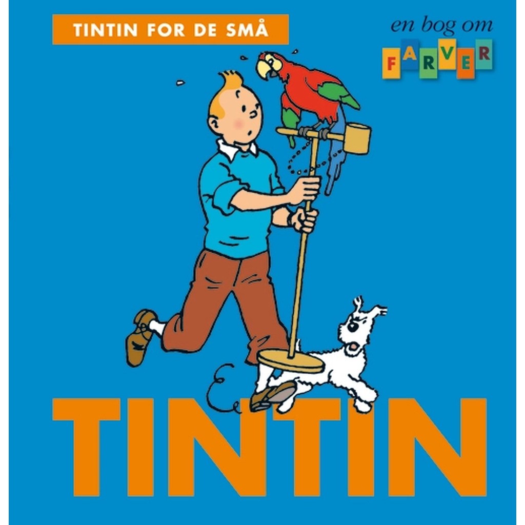 Tintin for de små: En bog om farver