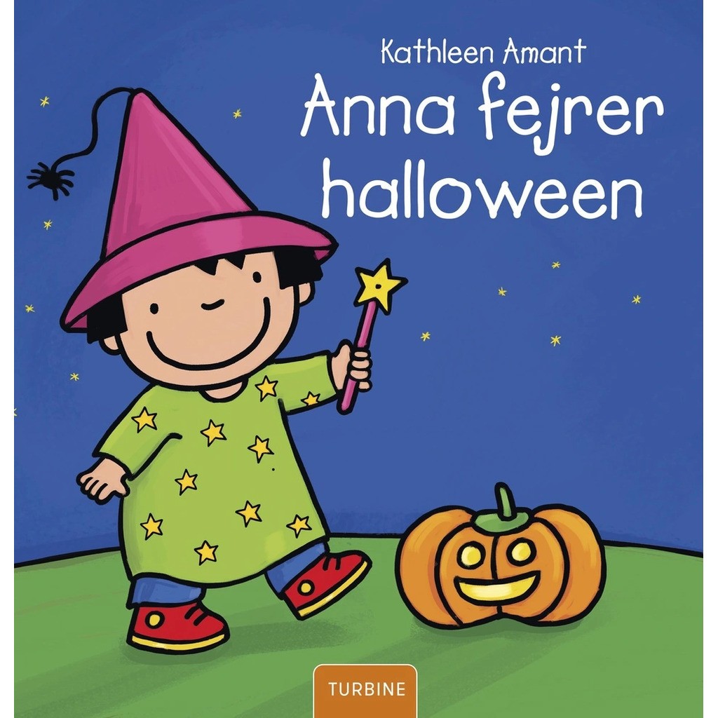 Anna fejrer halloween