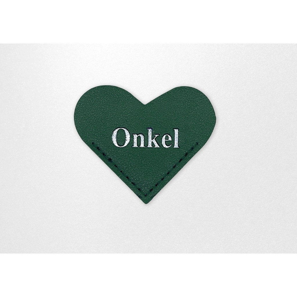 Bogmærke onkel hjerte PU, du er fantastisk