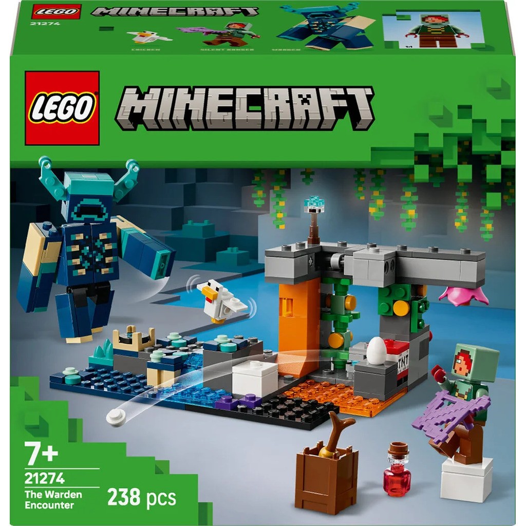 21274 LEGO Minecraft Warden-mødet