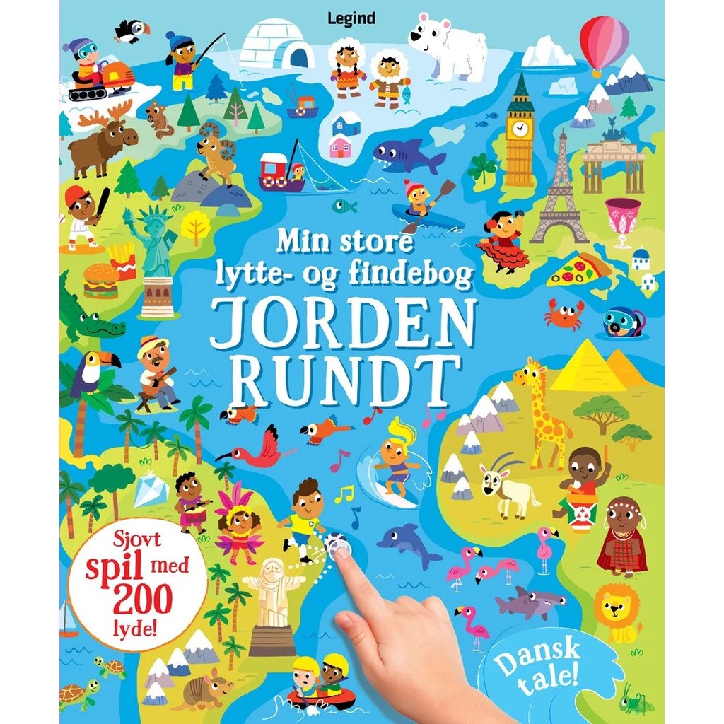 Min store lytte- og findebog: Jorden rundt