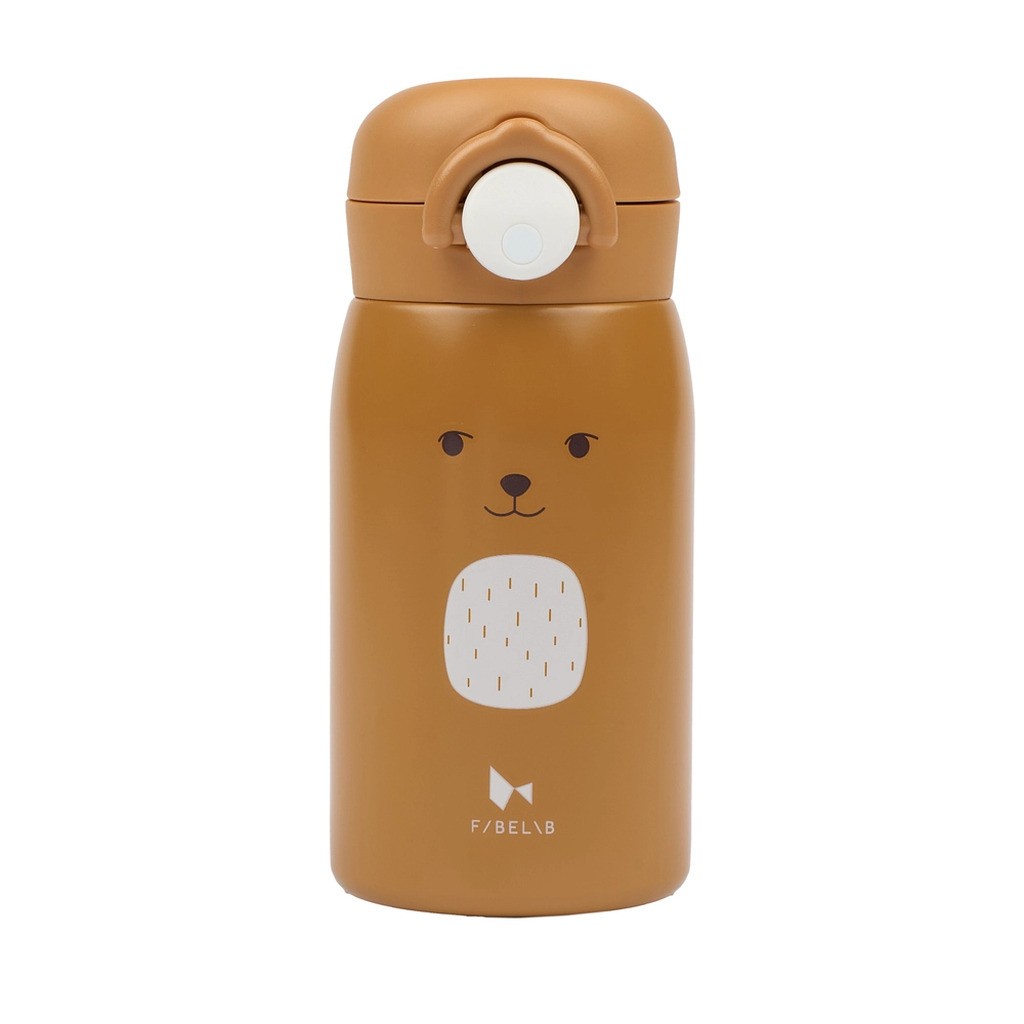 Water bottle - Small - Bear - Ochre
