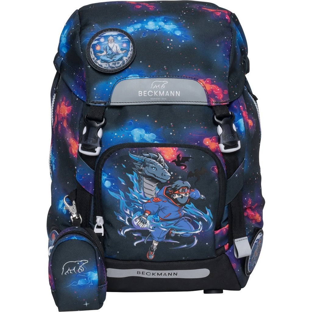 Skoletaske Beckmann 22 L Ninja Elements