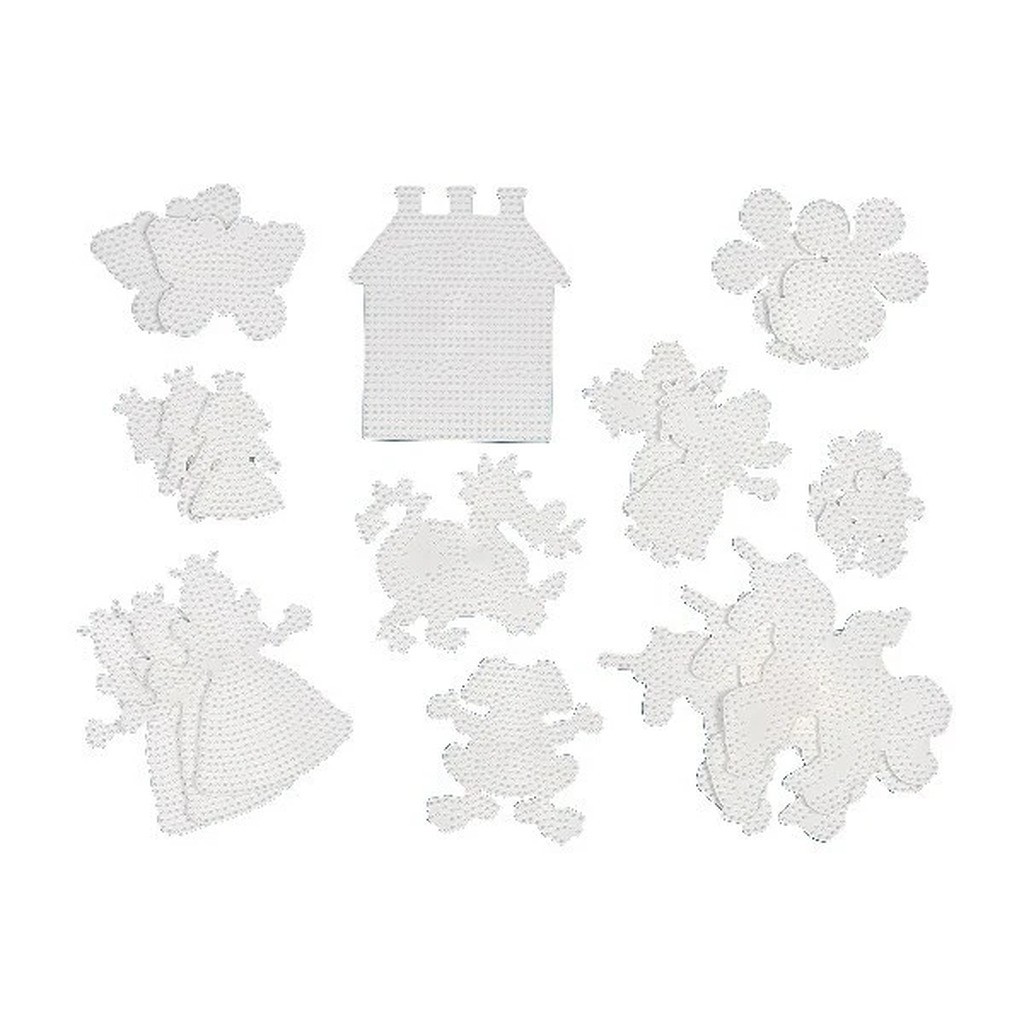 Hama midi 20 stiftplader - Prinsesse verden