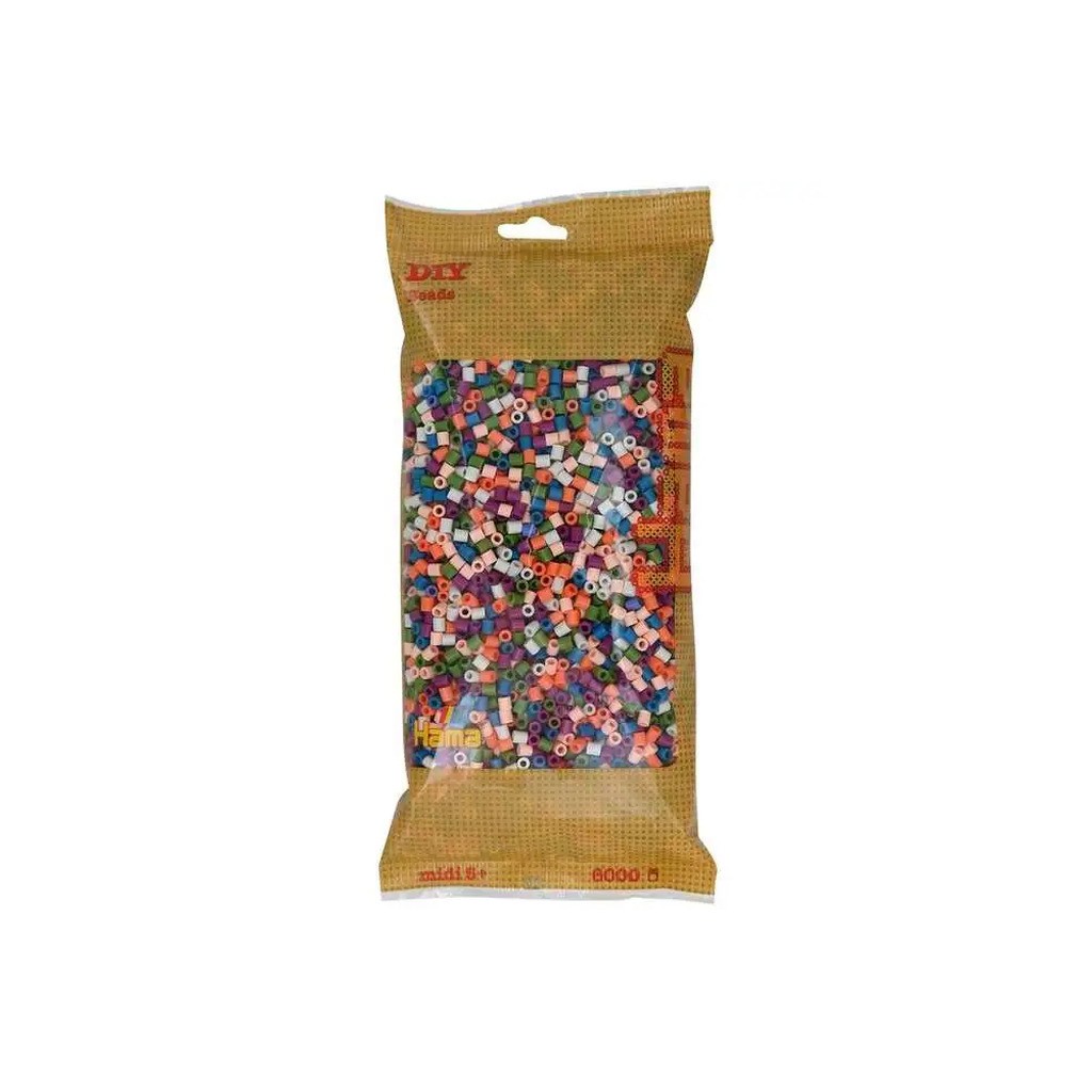 Hama midi perler 6000stk mix 58