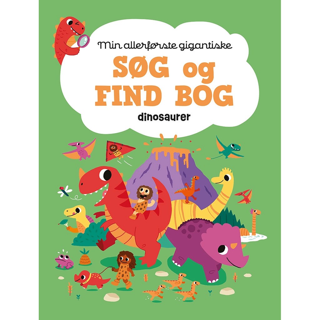 Min allerførste gigantiske søg og find bog - Dinosaurer