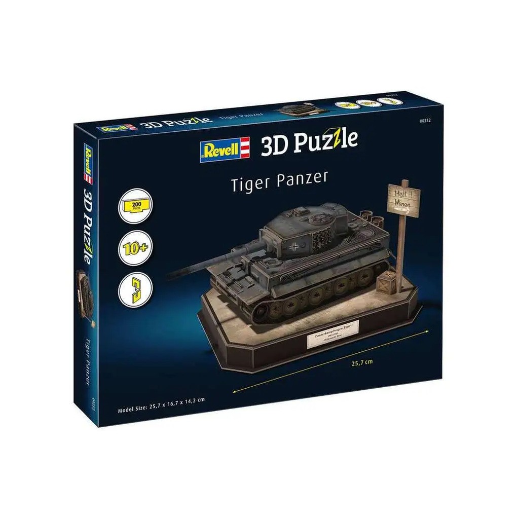 3D Puzzle Tiger I - German Tank