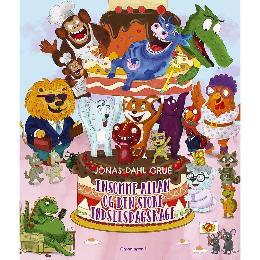 Ensomme Allan og den store fødselsdagskage