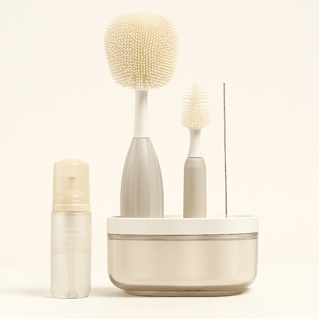 Swirly BabyBrush - Flaskerengøring gjort nemt
