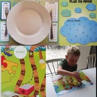 PLUS/MINUS samtaletavle - lær om plus og minus