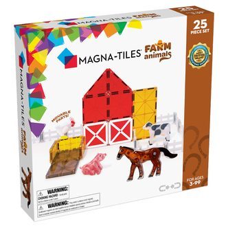 MAGNA-TILES bondegårdsdyr 25 stk