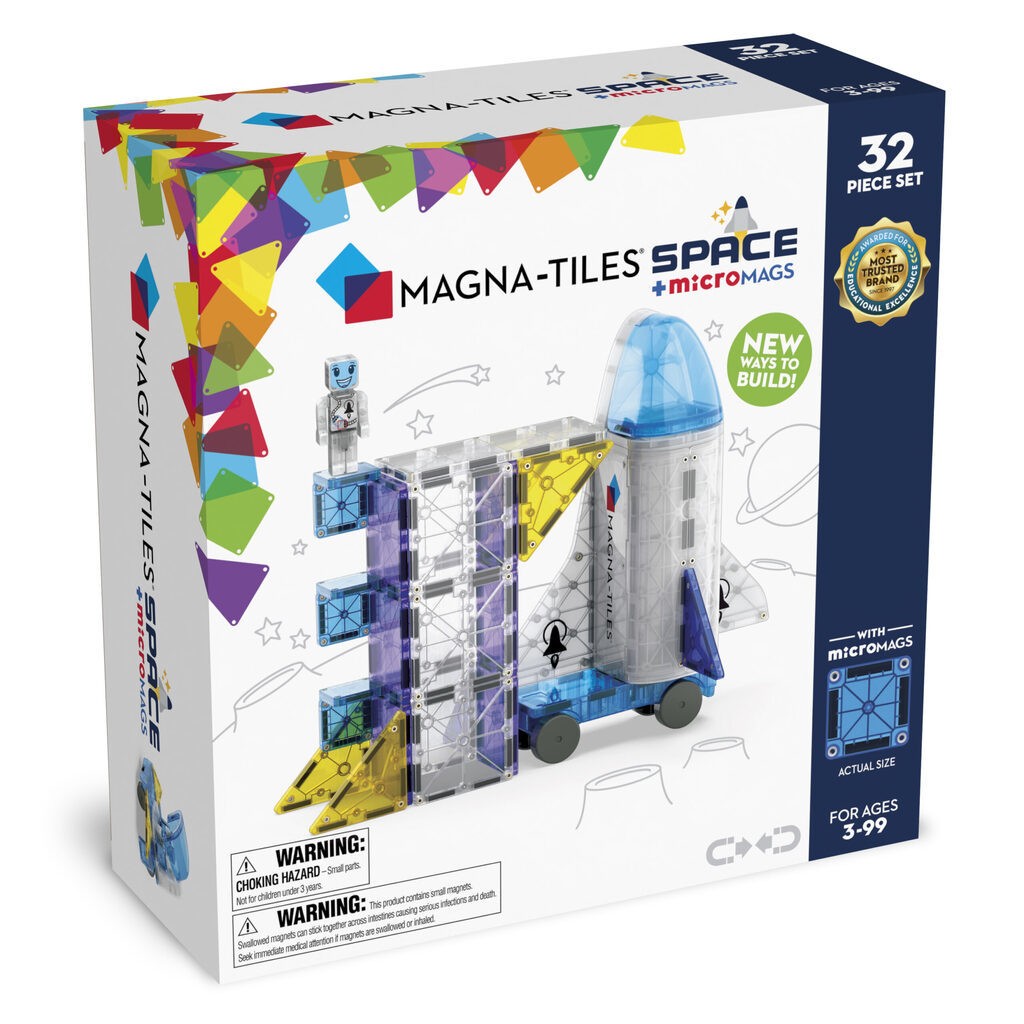 MAGNA-TILES rumraket 32 stk