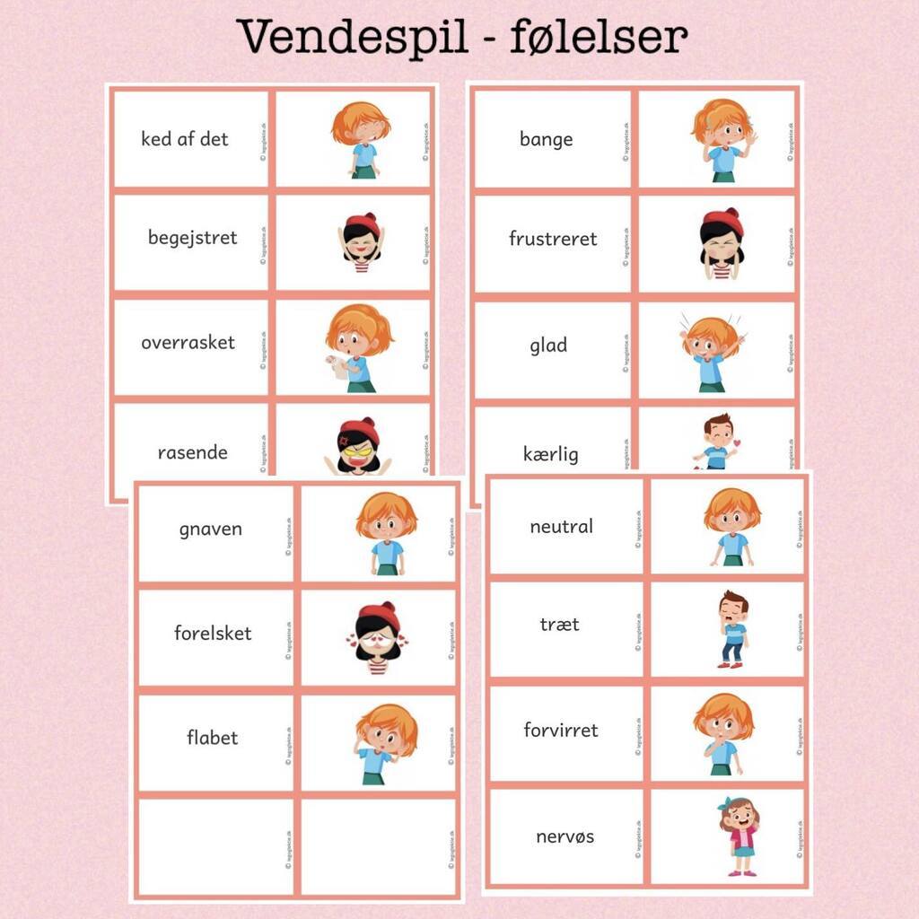 Vendespil med følelser (print-selv)