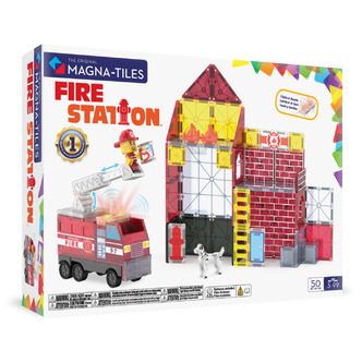 MAGNA-TILES brandstation med lys og lyd 50 stk.