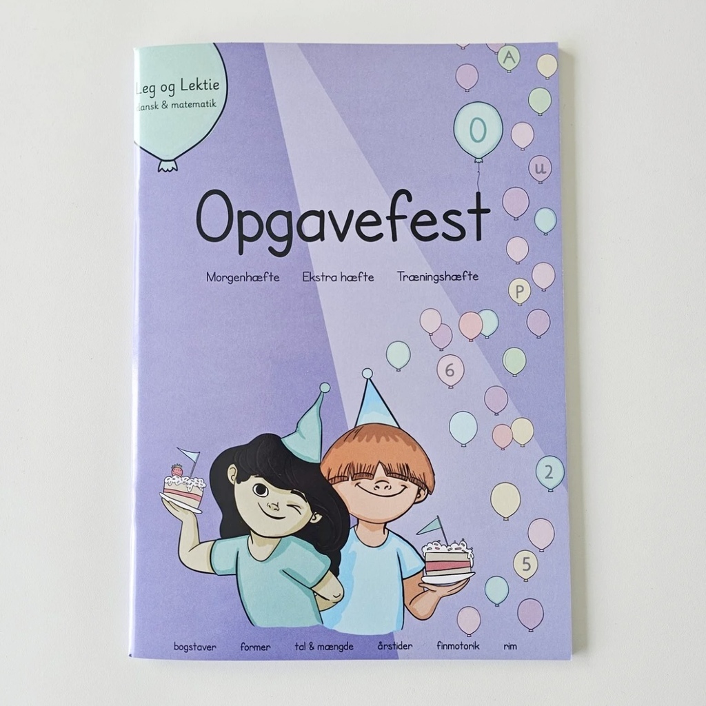 Opgavefest 0. klasse (bogstaver, rim, tal)