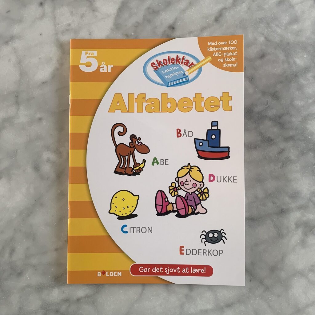 Bliv skoleklar - alfabetet