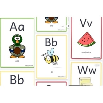 Plakater - ABC  (Print selv)