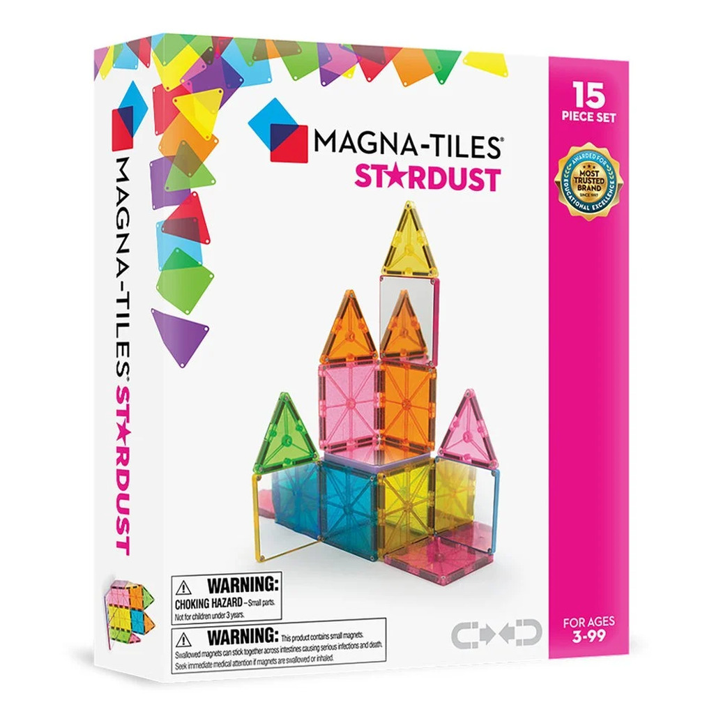 MAGNA-TILES stjernestøv 15 stk.