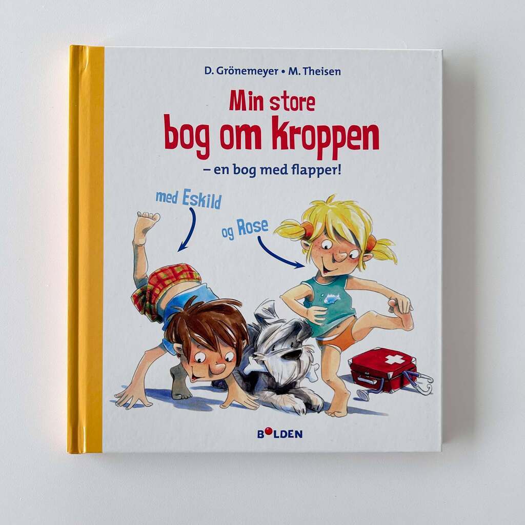 Min store bog om kroppen - en bog med flapper