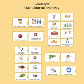 Talemåder og ordsprog - vendespil