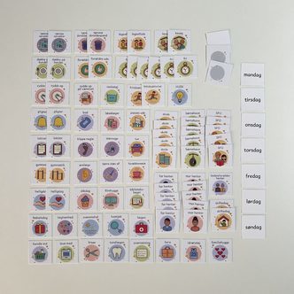 Ugeplan - KUN piktogrammer