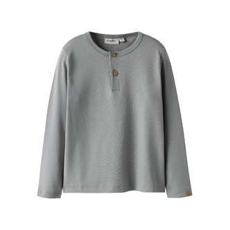 Lil Atelier Gayo Sar Top - Ultimate Grey - 92 cm