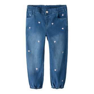 Name It Rose Shaped Jeans - Dark Blue Denim - 92 cm