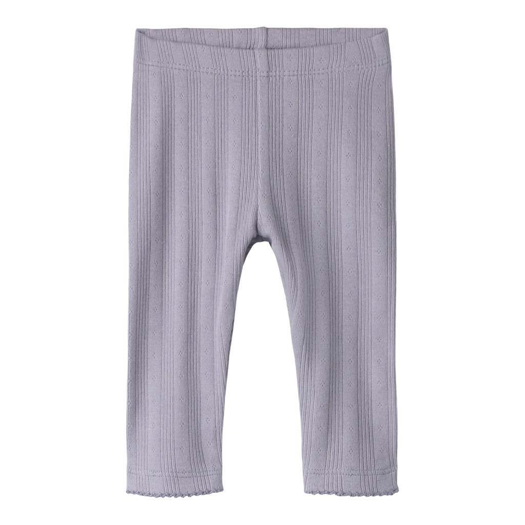 Name It Turbine Legging - Lavender Gray - 50 cm