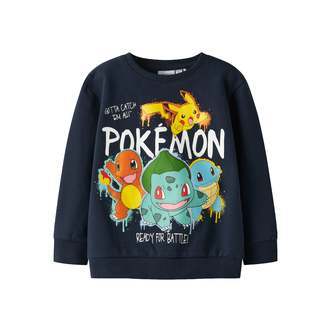Name It Noa Pokemon Sweat Shirt - Navy Blazer - 92 cm