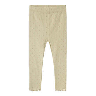 Lil Atelier Gago Fia Slim Leggings - Moss Gray - 56 cm