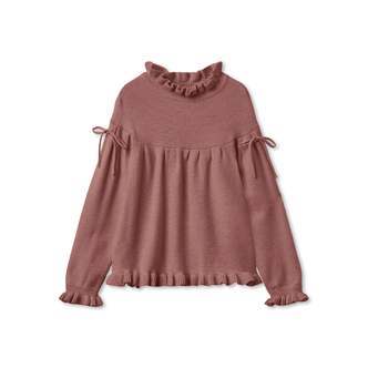 Fliink Kino LS Knit Blouse - Ash Rose - 86 cm