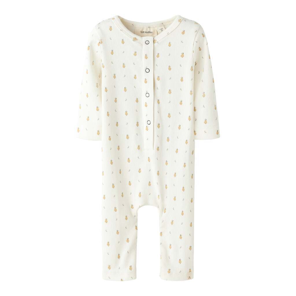 Lil Atelier Lago Mio Suit - Coconut Milk/Pear - 56 cm