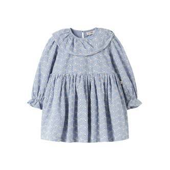 Lil Atelier Tessie Loose Dress - Zen Blue - 92 cm