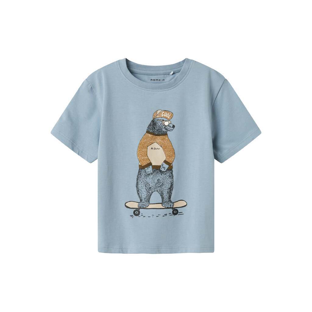 Name It Linden Top - Dusty Blue - 92 cm
